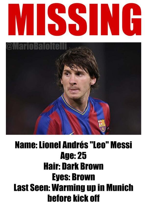 "Tìm trẻ lạc Messi".